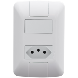 Cj Simples + Tomada 20a 4x2 - Tramontina Aria